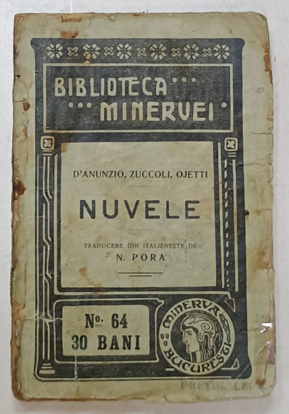 NUVELE de D 'ANUNZIO , ZUCCOLI , OJETTI , 1909