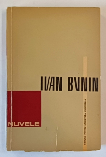 NUVELE de IVAN BUNIN , 1962, COPERTA CU DEFECTE