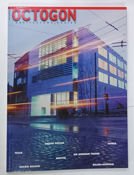 OCTOGON , REVISTA DE ARHITECTURA SI DESIGN , NR. 1 , 2000