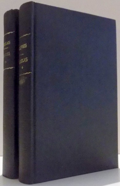 OEUVRES DE RABELAIS par LOUIS MOLAND , TOMES I-II , 1937