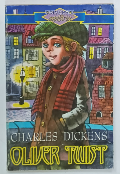 OLIVER TWIST de CHARLES DICKENS , coperta de DONE STAN , editie prescurtata pentru copii , ANII '90