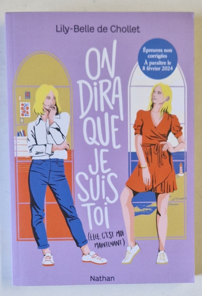 ON DIRA  QUE JE SUIS TOI ( ELLE C' EST MOI MAINTENANT  ) par LILY - BELLE DE CHOLLET , 2024