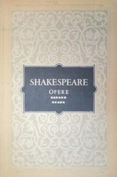 OPERE 11-SHAKESPEARE  1963