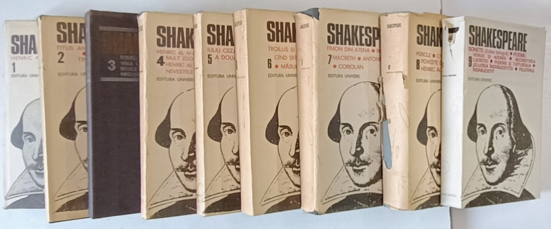 OPERE COMPLETE. SHAKESPEARE, VOL I-IX, 1982-1995 * VOLUMUL IX BROSAT