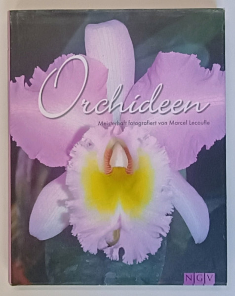 ORCHIDEEN , MEISTERHAFT FOTOGRAFIERT von MARCEL LECOUFLE , TEXT IN LIMBA GERMANA , 2006