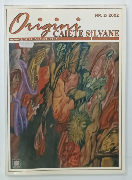 ORIGINI , CAIETE SILVANE , REVISTA DE STUDII CULTURALE ,  NR. 2 / 2002, TEXT IN ROMANA SI ENGLEZA , TIPARITA  FATA - VERSO