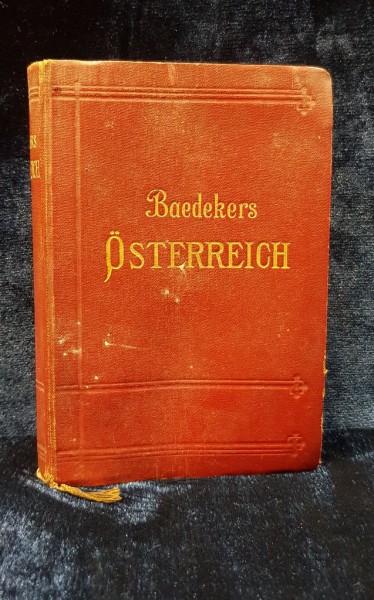 OSTERREICH, HANDBUCH FUR REISENDE von KARL BAEDEKER - LEIPZIG, 1926