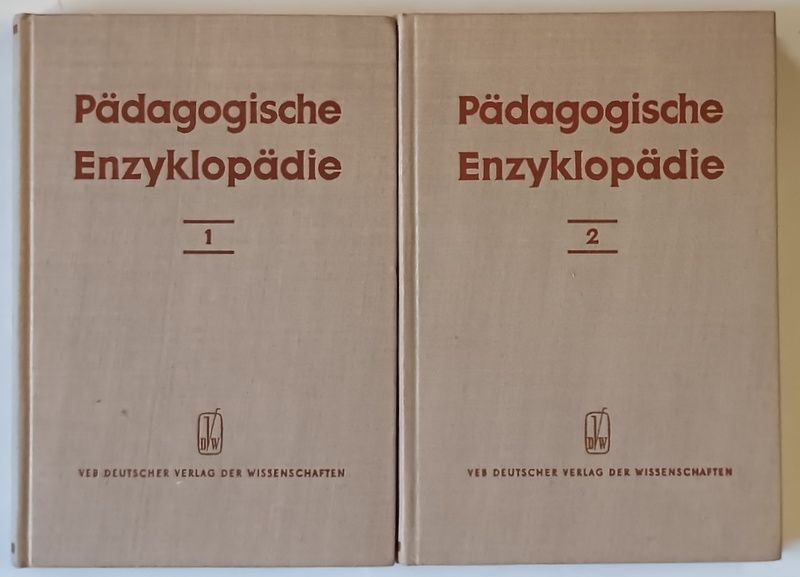 PADAGOGISCHE ENZYKLOPADIE , DIE BANDES I - II , 1963