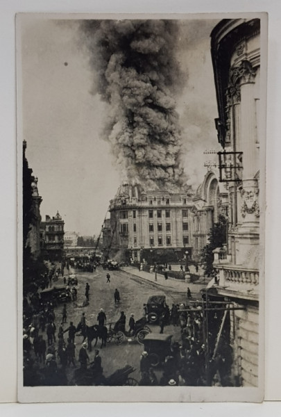 PALATUL SOCIETATII ' AGRICOLA ' IN FLACARI , CARTE POSTALA , 20 MAI , 1927