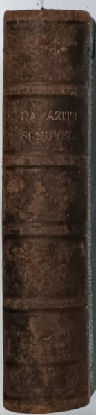 PARAZITII de DELAVRANCEA,  1893 / NUVELE de TH. M. STOENESCU , 1894 , COLEGAT DE DOUA CARTI