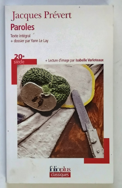 PAROLES par JACQUES PEVERT , 2004