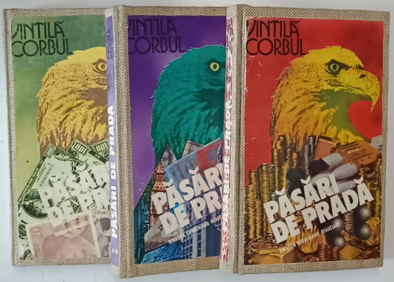 PASARI DE PRADA , VOL I , II , III  de VINTILA CORBUL , 1992 ,