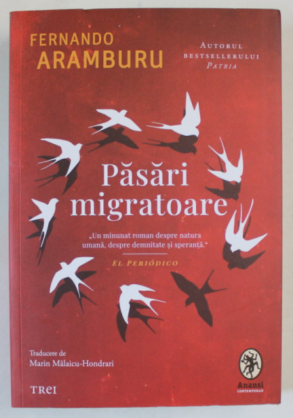 PASARI MIGRATOARE , roman de FERNANDO ARAMBURU , 2024