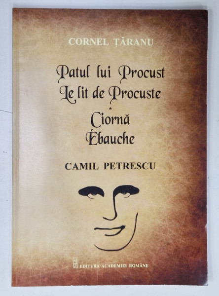 PATUL LUI PROCUST , PENTRU BARITON , CLARINET , VIOLA SI PIAN , PE VERSURI de  CAMIL PETRESCU , MUZICA de CORNEL TARANU , CIORNA , 2013 , PARTITURA