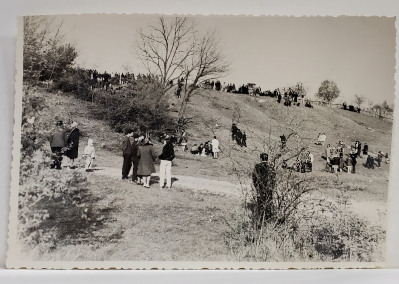 PE DEALUL ' NEBUNILOR ' , DRAGOTESTI , GORJ , FOTOGRAFIE , ANII ' 70