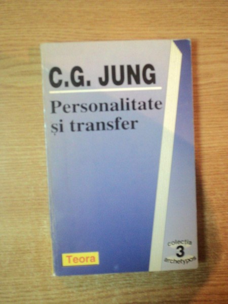 PERSONALITATE SI TRANSFER de C. G. JUNG