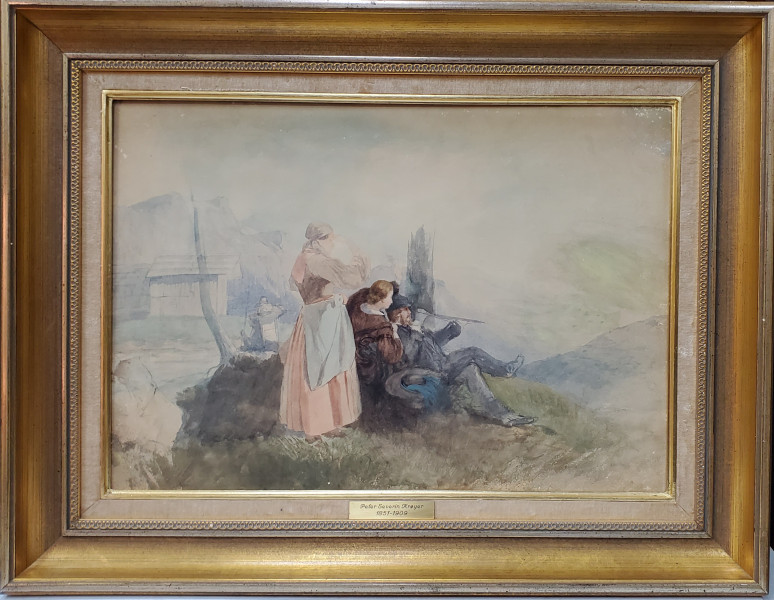 Peter Severin Kroyer (1851 - 1909) - Pe munte