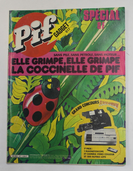 PIF,  GADGET , No. 617 , JANVIER , 1981 , LIPSA GADGET