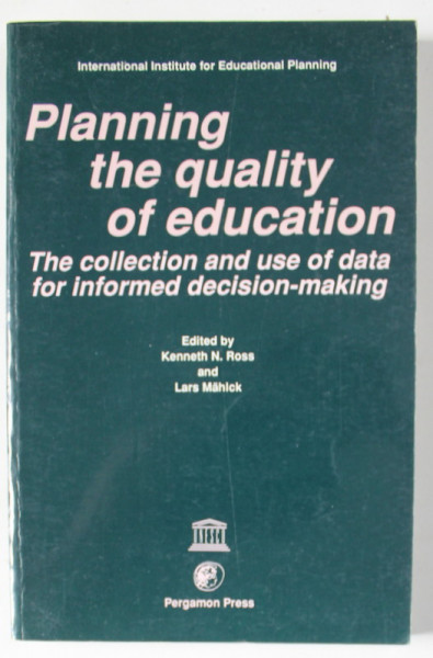 PLANNING THE QUALITY OF EDUCATION , edited by KENNETH N. ROSS and LARS MAHLCK , 1990