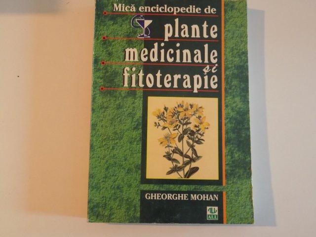 PLANTE MEDICINALE FITOTERAPIE de GHEORGHE MOHAN 1998