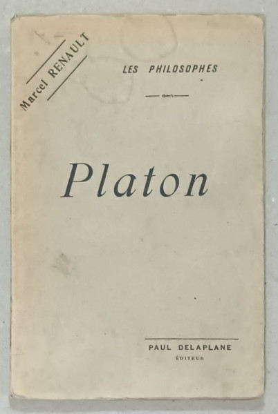 PLATON par MARCEL RENAULT , 1902