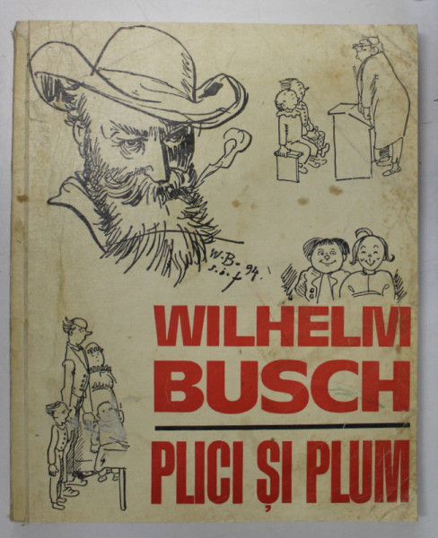 PLICI SI PLUM de WILHELM BUSCH , 1971 *PREZINTA HALOURI DE APA