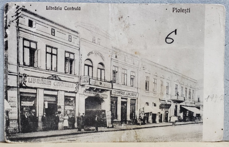 PLOIESTI , LIBRARIA '' CENTRALA '' , CARTE POSTALA , 1926