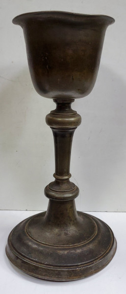 Pocal din zinc, Atelier European, Secol 19