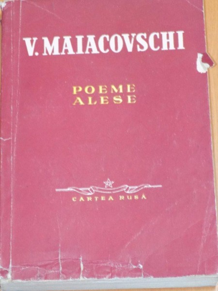 POEME ALESE de V. MAIACOVSCHI , 1954
