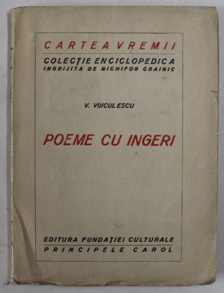 POEME CU INGERI de V. VOICULESCU