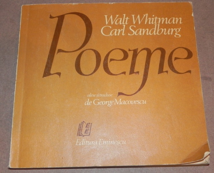 POEME   WALT WHITMAN