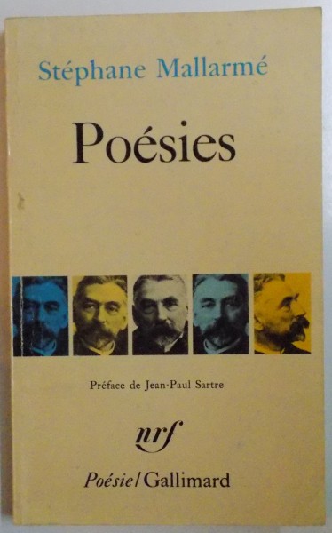 POESIES par STEPHANE MALLARME , PREFACE de JEAN PAUL SARTRE , 1945