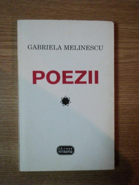 POEZII de GABRIELA MELINESCU, BUC. 1997