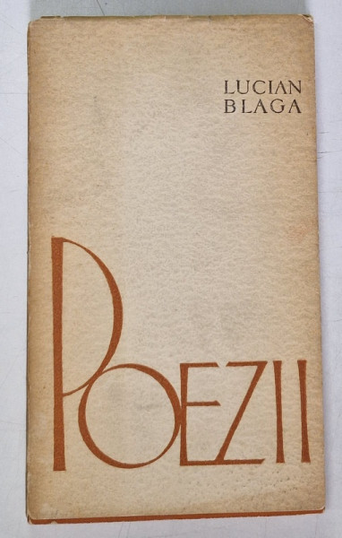 POEZII de LUCIAN BLAGA , 1962