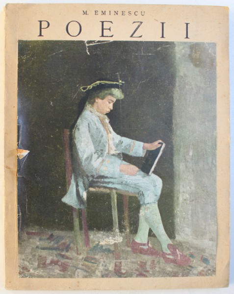 POEZII de M. EMINESCU  1943 , CU REPRODUCERI DUPA I. ANDREESCU