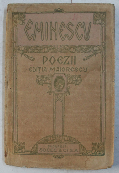 POEZII - EDITIA MAIORESCU de MIHAIL EMINESCU , AN NESPECIFICAT