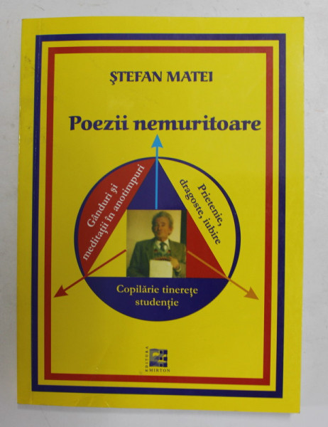 POEZII NEMURITOARE de STEFAN MATEI , 2007 , DEDICATIE *