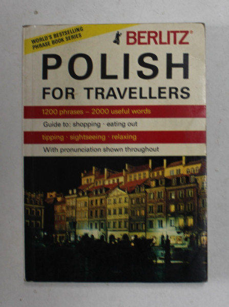 POLISH FOR TRAVELLERS - 1200 PHRASES - 2000 USEFUL WORDS , ANII  '80