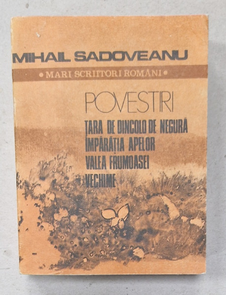 POVESTIRI de MIHAIL SADOVEANU , 1988