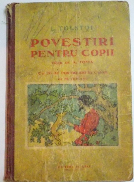 POVESTIRI PENTRU COPII , TRAD DE A. TOMA , CU 20 DE ILUSTRATI IN CULORI de M. TEISANU