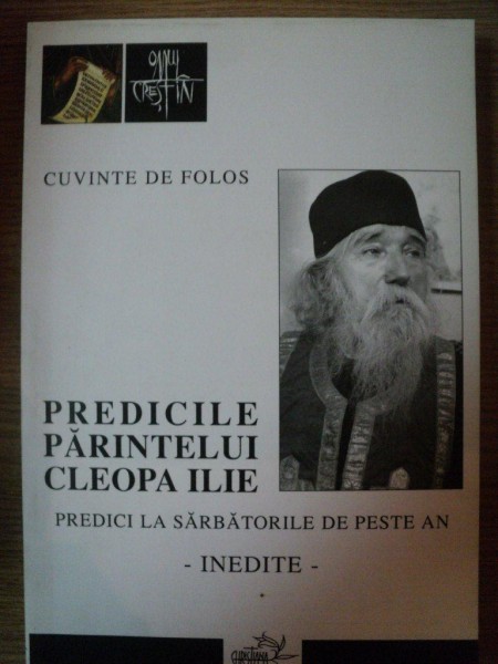 PREDICILE PARINTELUI CLEOPA ILIE , 2001