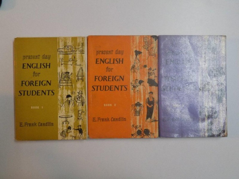 PRESENT DAY , ENGLISH FOR FOREIGN STUDENTS , VOL. I-III de E. FRANK CANDLIN , 1961