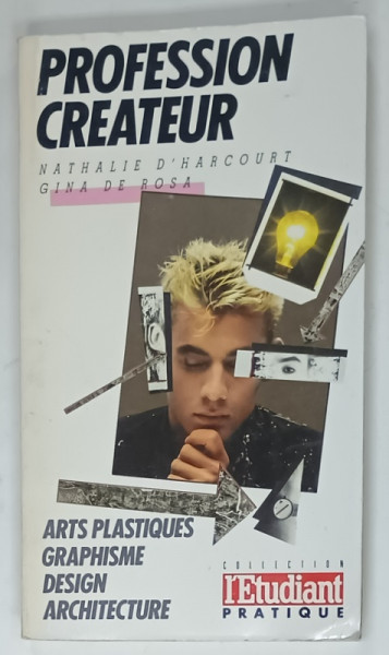 PROFESSION CREATEUR : ARTS PLASTIQUES , GRAPHISME , DESIGN , ARCHITECTURE par NATHALIE  D '  HARCOURT  et  GINA DE ROSA , 1988