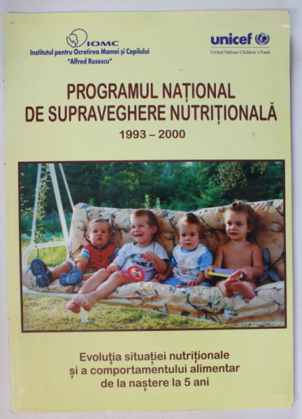 PROGRAMULNATIONAL DE SUPRAVEGHERE NUTRITIONALA 1993 -2000  , 2002