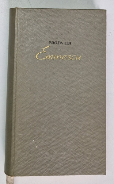 PROZA LUI EMINESCU de EUGEN SIMION , 1964