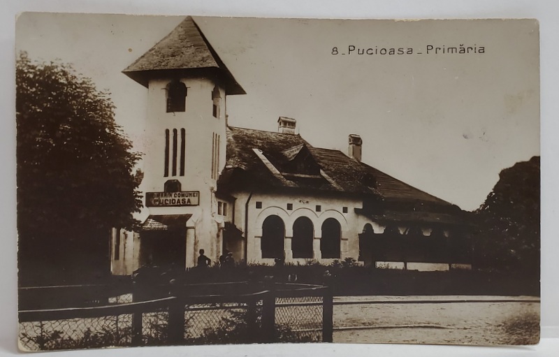 PUCIOASA , PRIMARIA , CARTE POSTALA ILUSTRATA , 1930