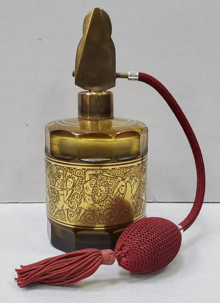 Recipient din sticla pentru parfum, Moser, Perioada Interbelica