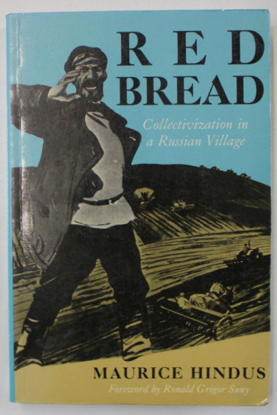 RED BREAD , COLLECTIVIZATION IN A RUSSIAN VILLAGE by MAURICE HINDUS , 1988