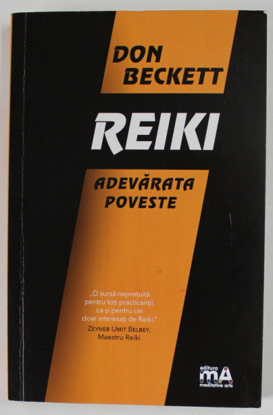 REIKI , ADEVARATA POVESTE de DON BECKETT , 2018