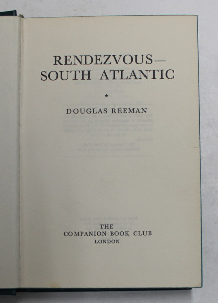 RENDEZVOUS - SOUTH ATLANTIC by DOUGLAS REEMAN , 19730